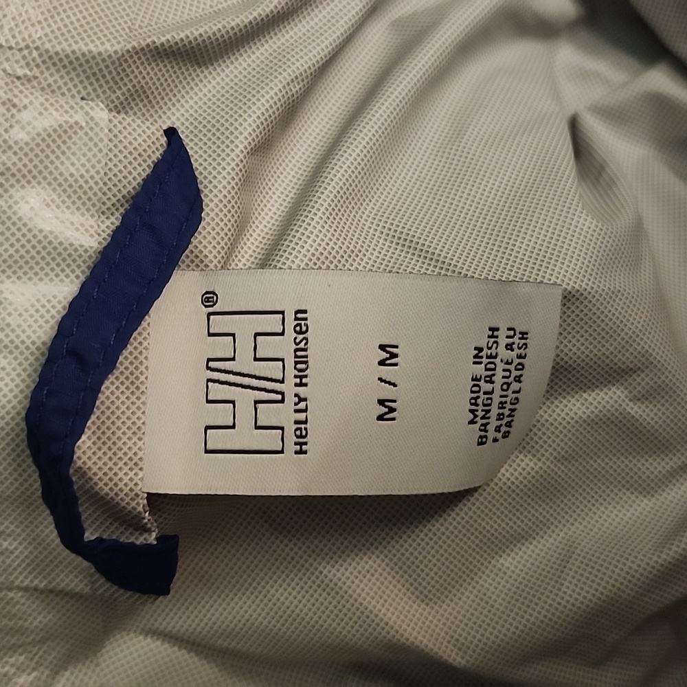 HELLY HANSEN Blue Windbreaker, Size M, EUC - Picture 5 of 6